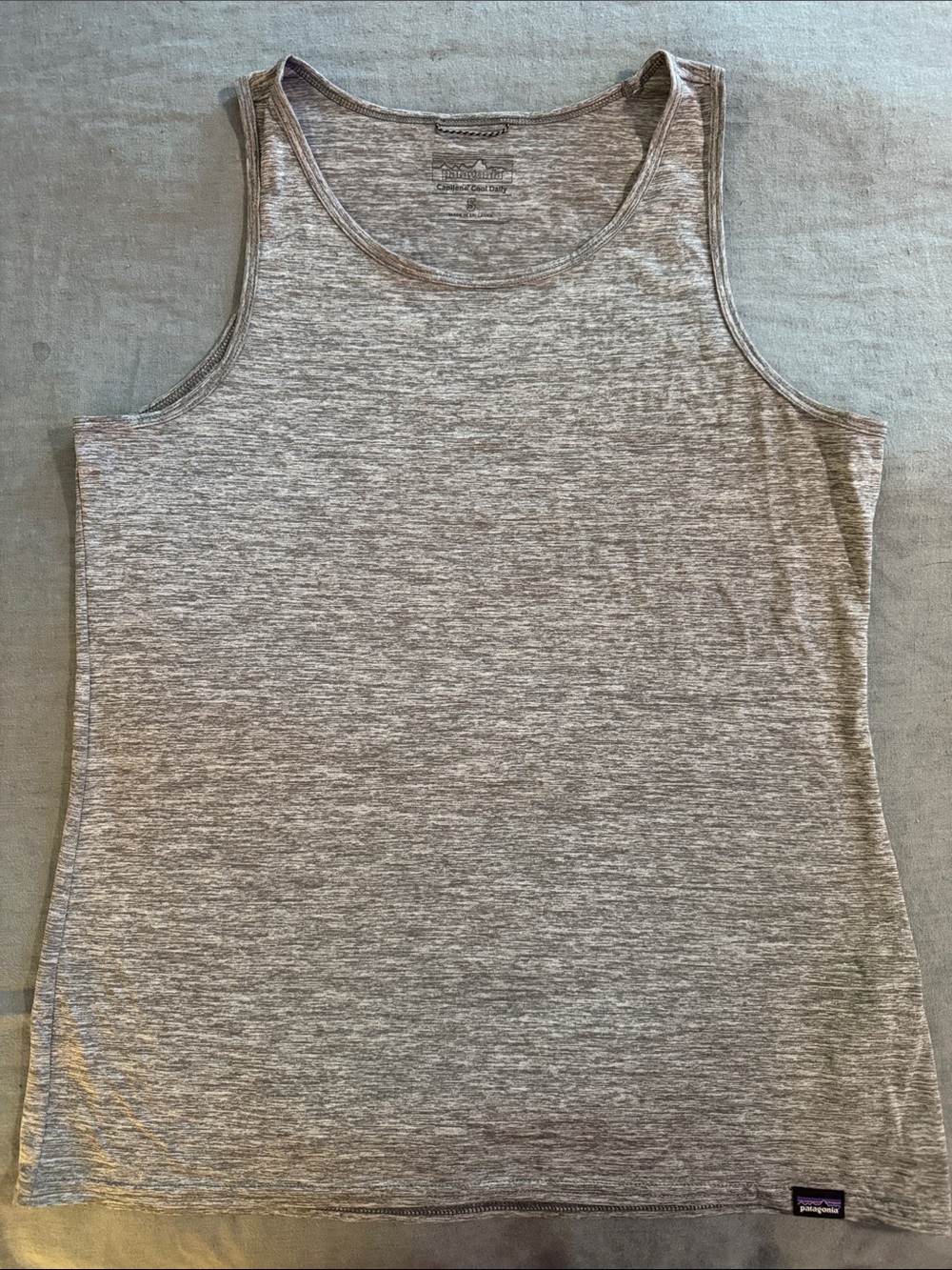 Patagonia Women's Heather Gray Scoop Neck Tank